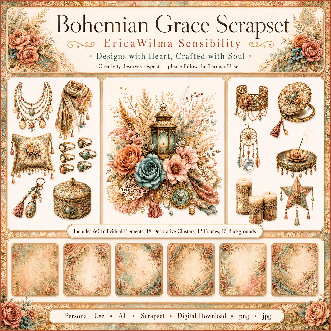 (image for) EW AI Bohemian Grace Scrapset 2026
